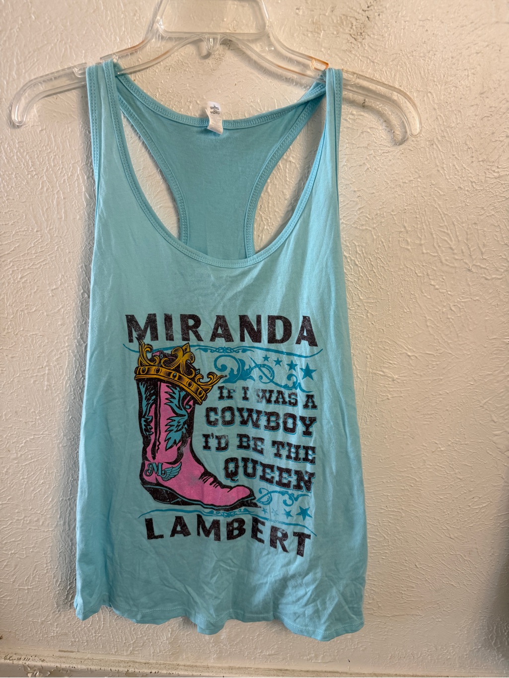 Miranda Lambert Blue Tank Top Miranda Lambert Blue Tank Top